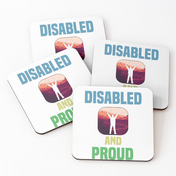 Item preview, Disabled and Proud designed and sold by MrJArts.