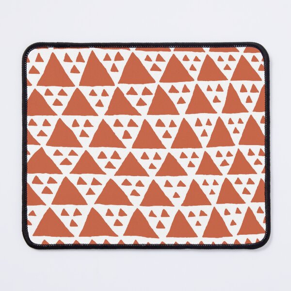 Item preview, Big and Small Triangles in terra cotta designed and sold by studioanalog.