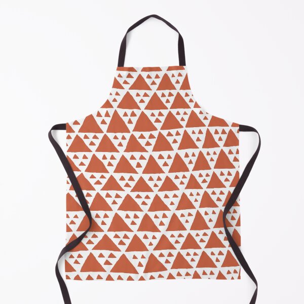 Item preview, Big and Small Triangles in terra cotta designed and sold by studioanalog.