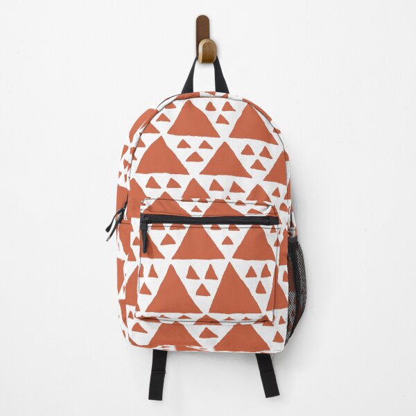 Item preview, Big and Small Triangles in terra cotta designed and sold by studioanalog.