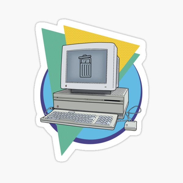 Olde Tech: Classic Desktop Sticker