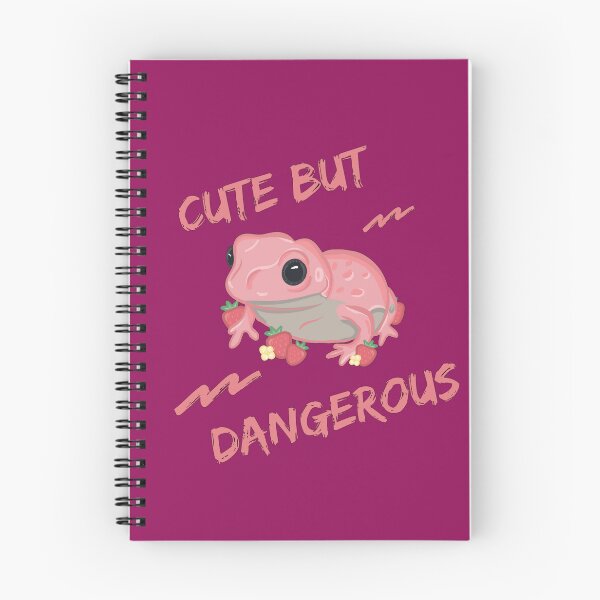 Item preview, Cute But Dangerous Pink Frog designed and sold by RoserinArt.