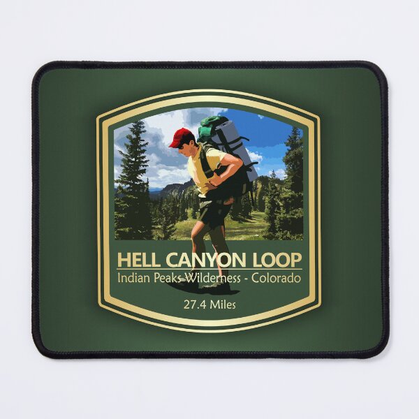 Item preview, Hell Canyon Loop (PF) designed and sold by curranmorgan.