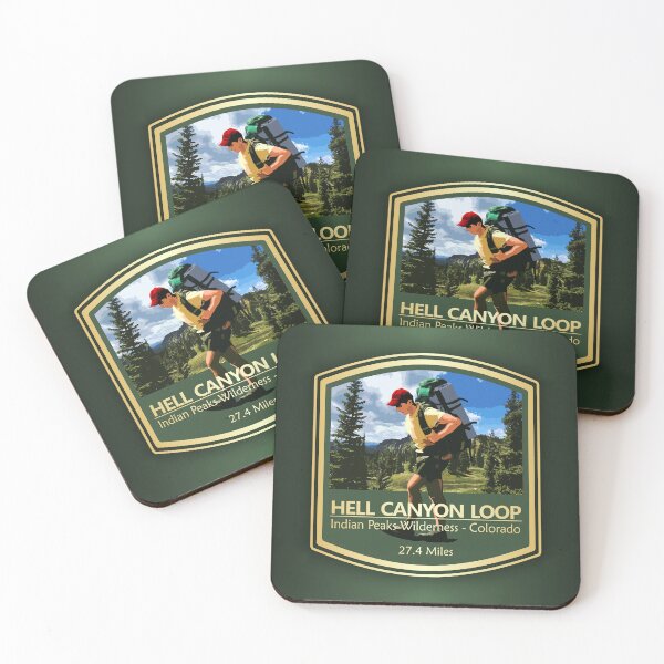 Item preview, Hell Canyon Loop (PF) designed and sold by curranmorgan.