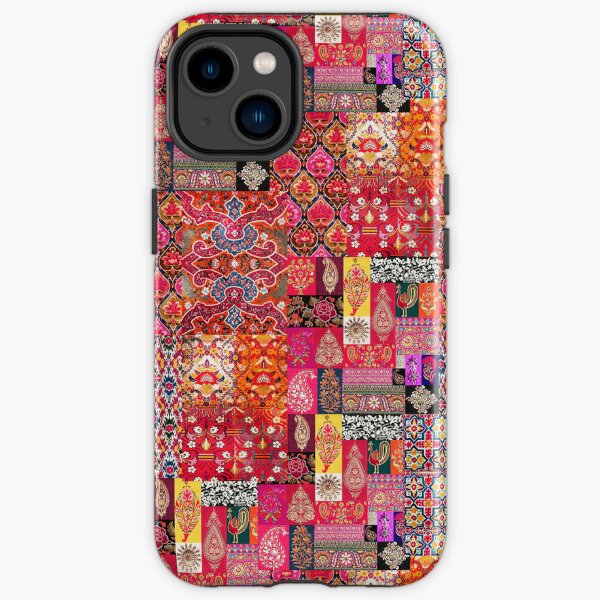 Heritage Oriental Traditional Berber Moroccan Handmade Fabric Style iPhone Tough Case