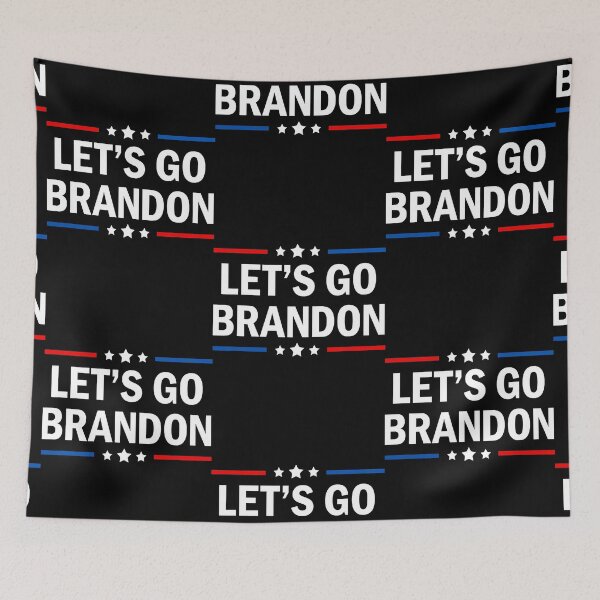 Item preview, Let's Go Brandon Conservative US Flag designed and sold by Annetta Pfeffer.