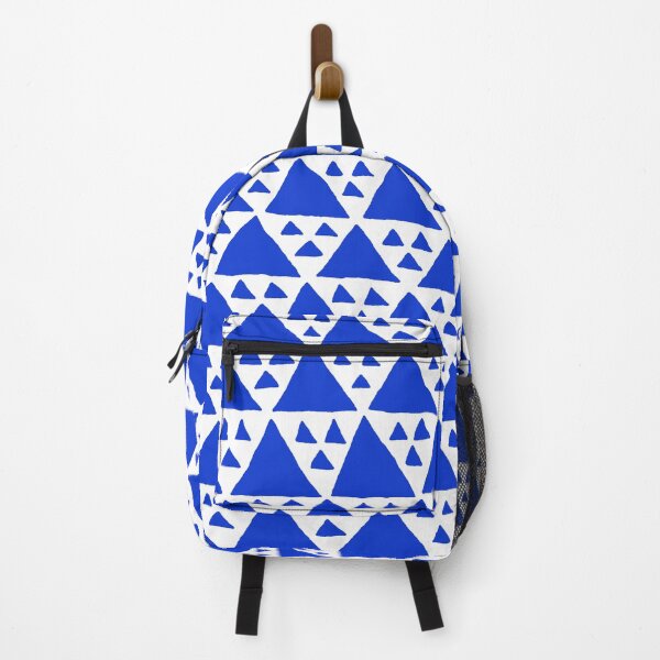 Item preview, Big and Small Triangles in blue designed and sold by studioanalog.