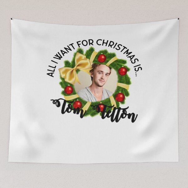 Item preview, Gifts For Men All I Want For Christmas Is Tom Felton Graphic For Fan designed and sold by Teresa051Debra.