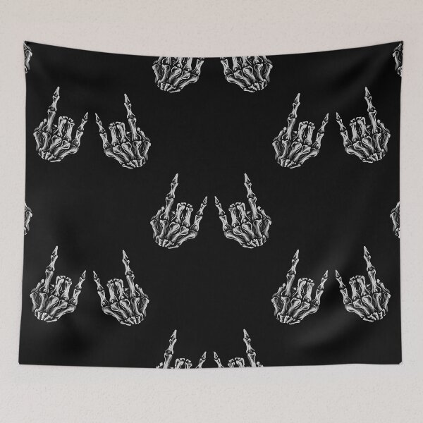Item preview, Rock On Rock Star Skeleton Hands designed and sold by Annetta Pfeffer.