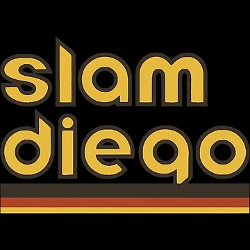 Slam diego Sticker for Sale by Andreastore