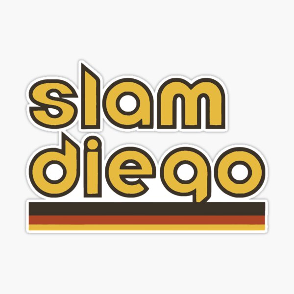 Slam diego Sticker for Sale by Andreastore