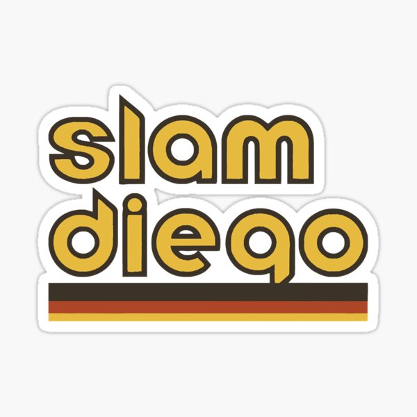 San diego Slam Diego brown and gold