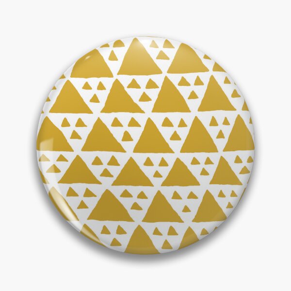 Item preview, Big and Small Triangles in gold designed and sold by studioanalog.
