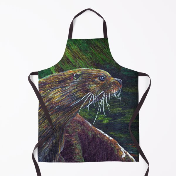 Item preview, Colorful River Otter designed and sold by TJDraws.
