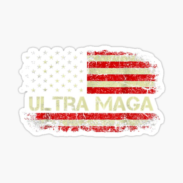 Artikel-Vorschau von Ultra Maga Us Flag Vintage Pro Trump 4. Juli, designt und verkauft von ChipHoi.
