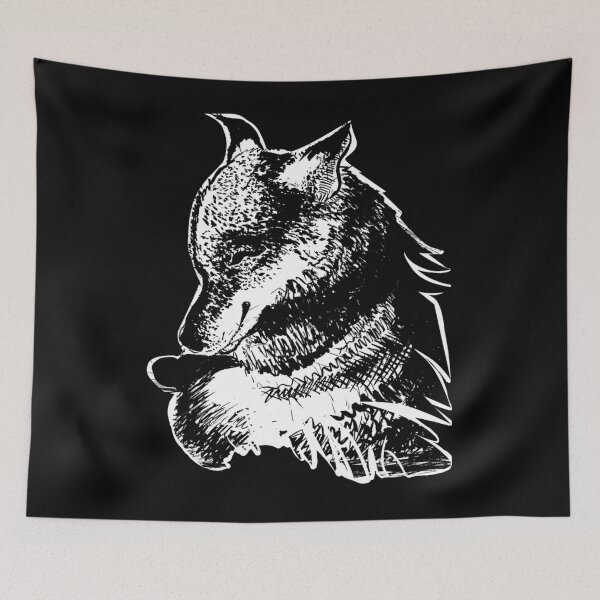 Item preview, dessin à lencre de renard designed and sold by KarlaKohl.