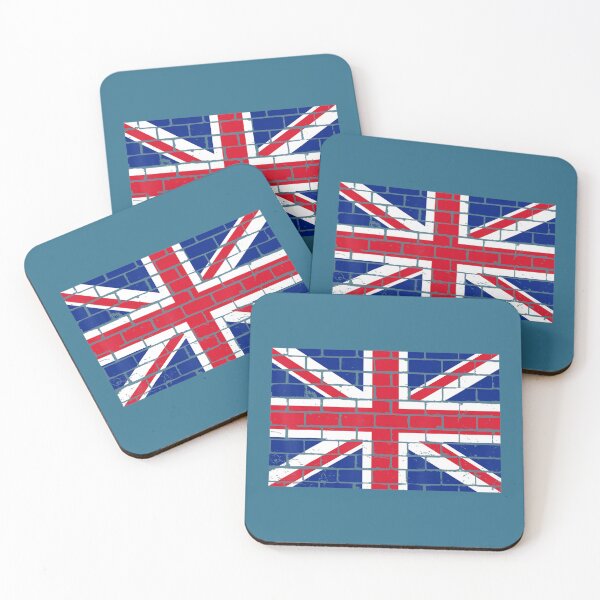Item preview, Union Jack On Brick Wall British Flag As If On Brickwork designed and sold by ChipHoi.