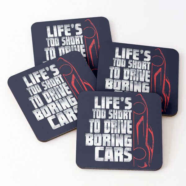Item preview, Car shirt life's too short to drive boring cars designed and sold by niftee.