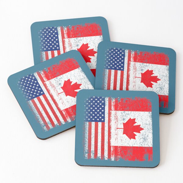 Item preview, Us Canada Flag For Us Canadian designed and sold by ChipHoi.