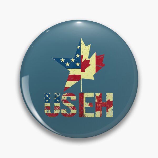 Item preview, Us Eh Leaf Canadian American Flag Canada Usa Patriotic designed and sold by ChipHoi.