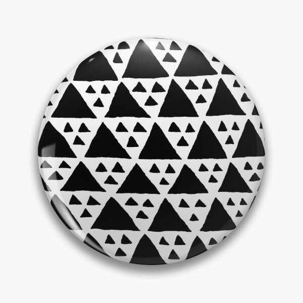 Item preview, Big and Small Triangles in black and white designed and sold by studioanalog.