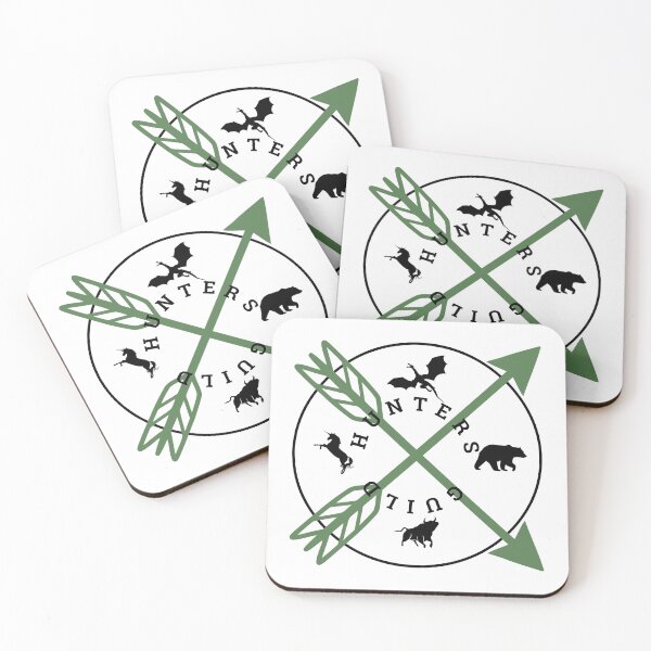 Item preview, Hunter's Guild designed and sold by lostkingsmen.
