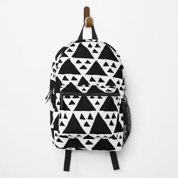 Item preview, Big and Small Triangles in black and white designed and sold by studioanalog.