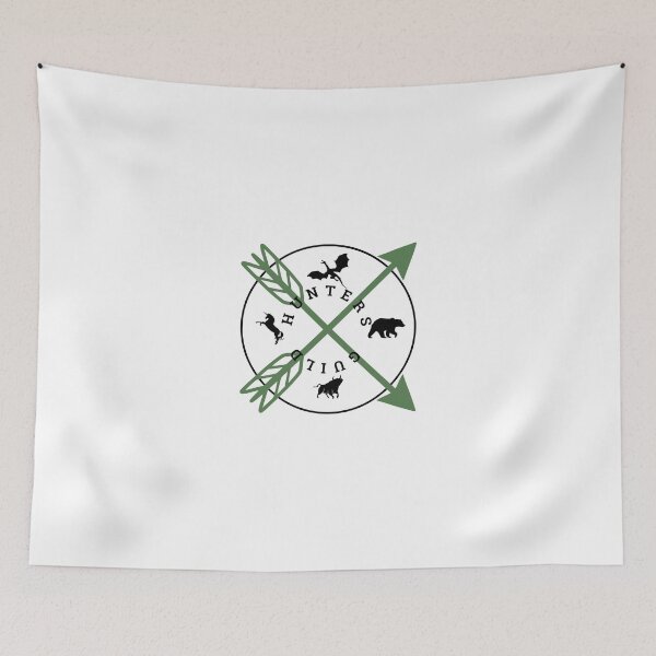 Item preview, Hunter's Guild designed and sold by lostkingsmen.