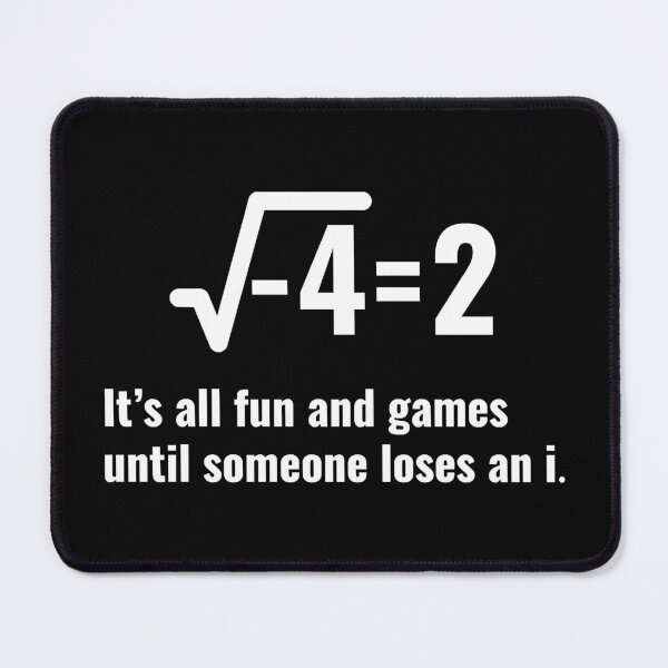Item preview, Someone Loses An i Funny Math designed and sold by Annetta Pfeffer.