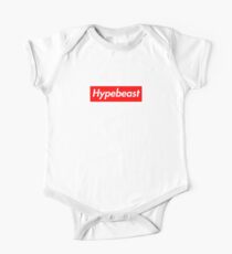 Body de manga corta para bebé HYPEBEAST HD SUPREME BOX LOGO
