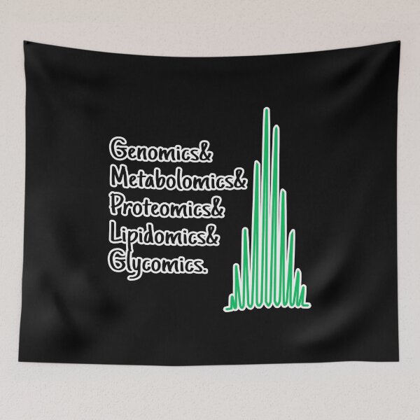 Item preview, Genomics and Metabolomics and Proteomics and Lipidomics and Glycomics designed and sold by Artsy-Chemist.