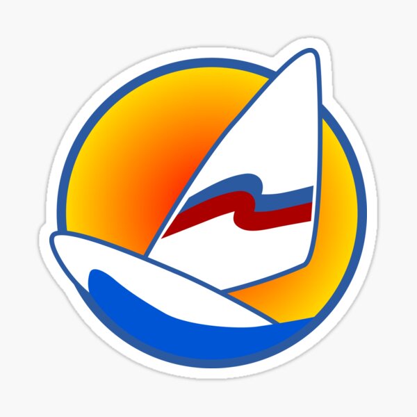 LEGO Windsurfer Sticker