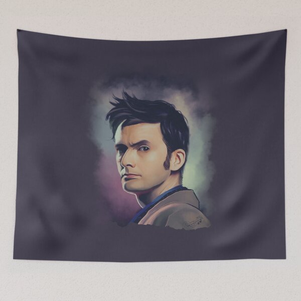 Item preview, So Funny 10th Doctor Classic Fans designed and sold by Shasta025Nancy.