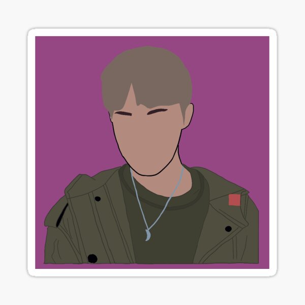 BTS J-Hope 7 fates portfolio sticker Sticker