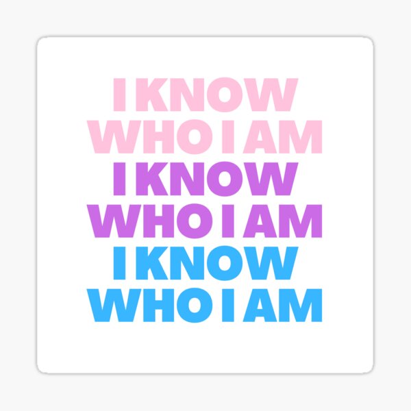 Item preview, I know who I am - subtle bi pride designed and sold by snail-galaxy.