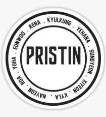 Pegatina Miembro de PRISTIN OT10