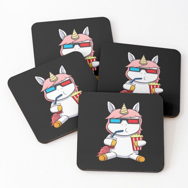 Item preview, Unicorn 3D 3D glasses popcorn cinema movie movie m designed and sold by VarioErian.