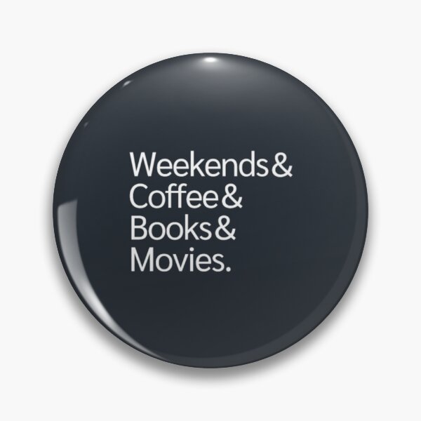 Item preview, Weekends  Coffee Books  Movies designed and sold by VarioErian.