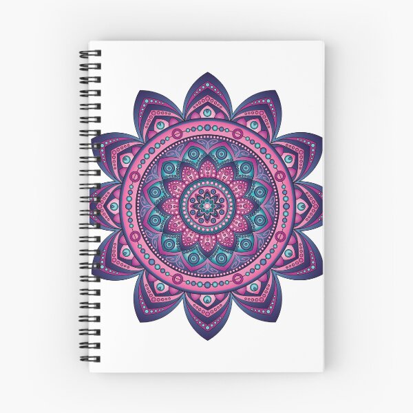 Item preview, Mandala Inspired Design in Colors #4 designed and sold by ZenDrawings.