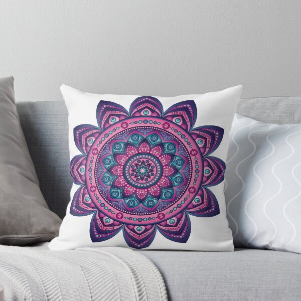 Item preview, Mandala Inspired Design in Colors #4 designed and sold by ZenDrawings.