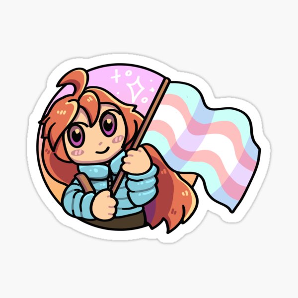 Madeline trans pride 2.0 Sticker