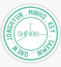 Pegatina SHinee OT5 Miembro