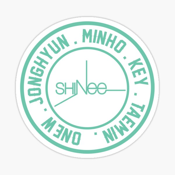 SHinee OT5 Member Sticker