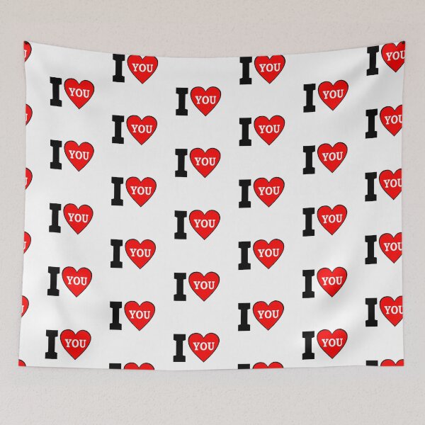 Item preview, I Heart You / I Love You Design designed and sold by mistergoodiez.