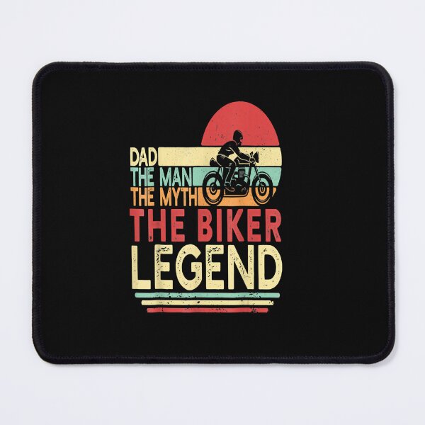 Item preview, Vintage Biker Dad The Man The Myth The Biker The Legend Tee designed and sold by Sarena84.