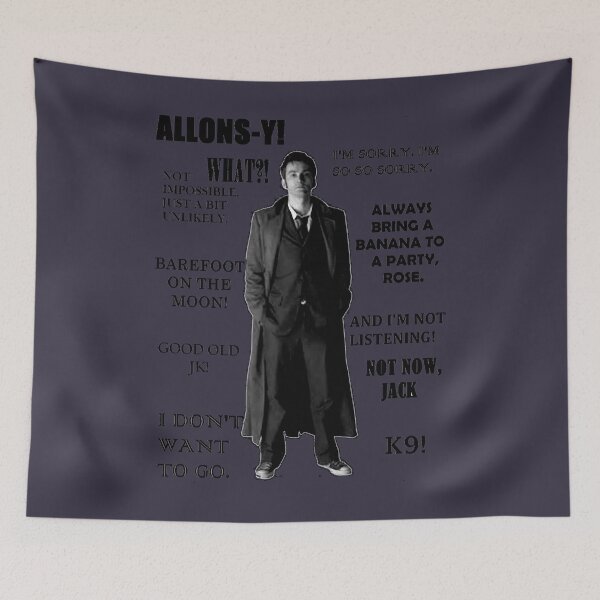 Item preview, Vintage Retro 10th Doctor Awesome For Music Fans designed and sold by Shasta025Nancy.