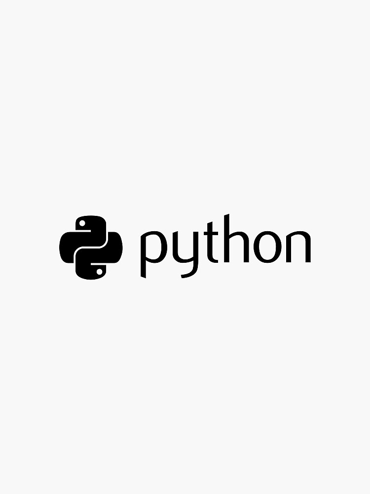 "Python Programming " Sticker for Sale by raftel-ai | Redbubble