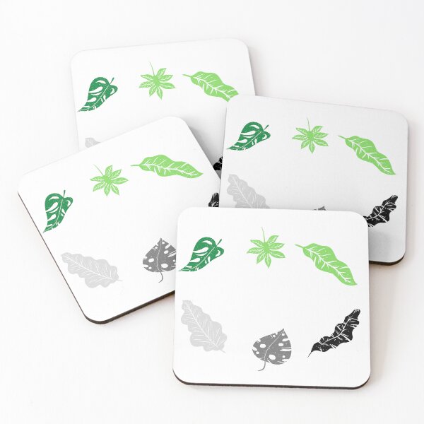 Item preview, aromantic leaves - subtle designed and sold by snail-galaxy.