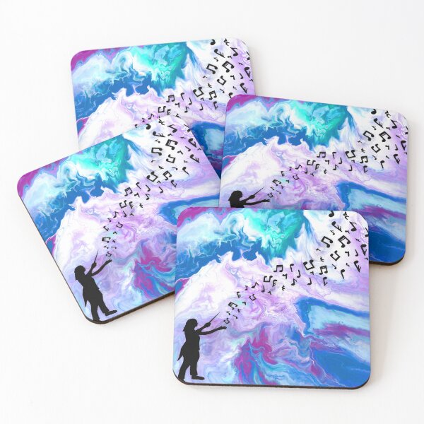 Item preview, Musical Motion - Acrylic Pour designed and sold by HandmadeHill.