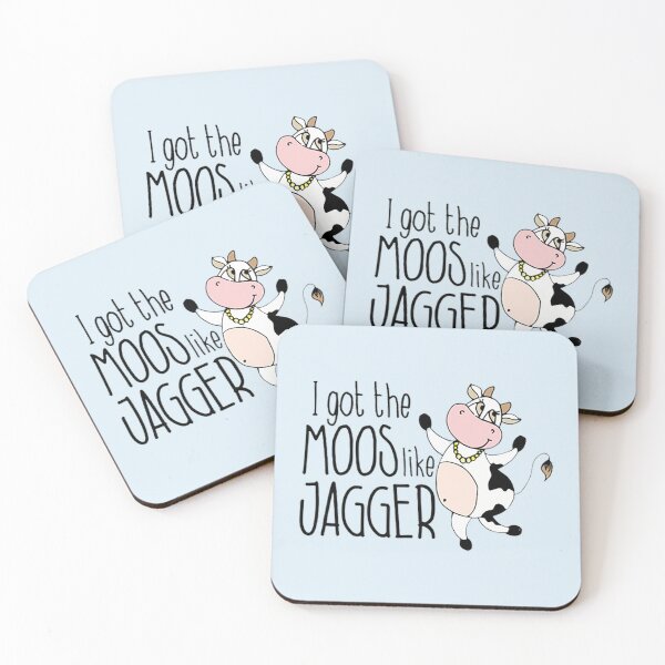 Item preview, I Got The Moos Like Jagger designed and sold by CiaraTran1.